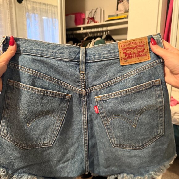 Denim Shorts - Picture 2 of 2